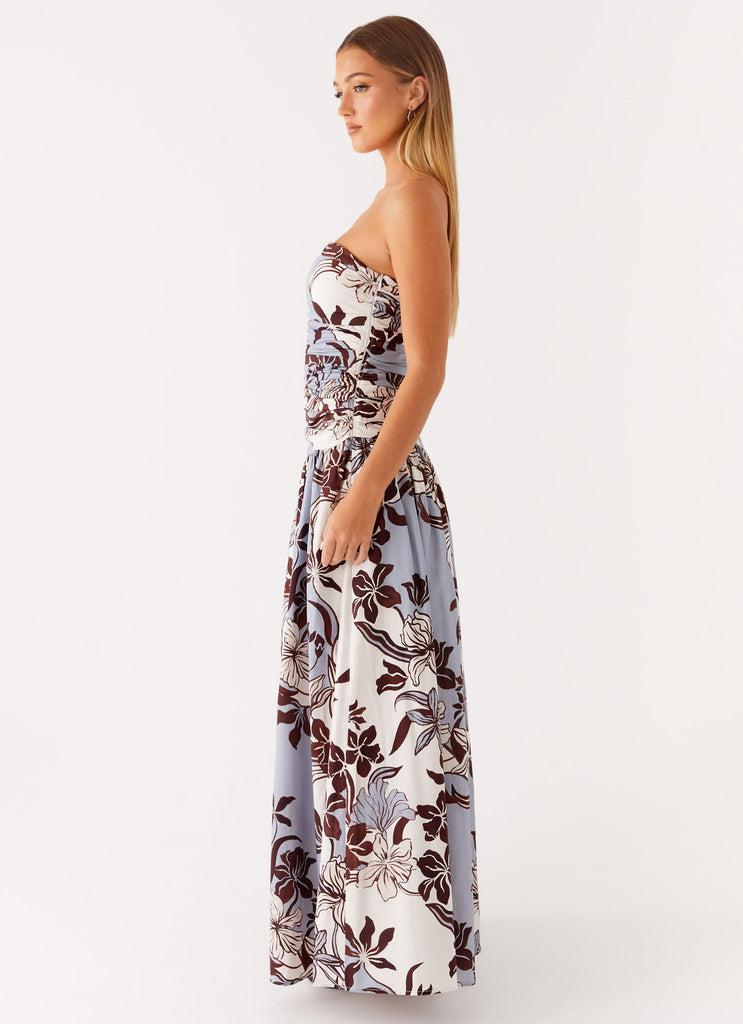 Peppermayo Peppermayo Exclusive - Carmel Maxi Dress - Bluewood Blossom