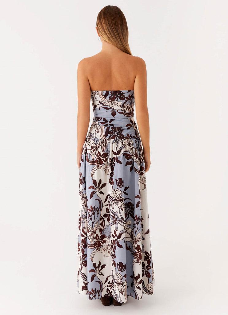 Peppermayo Peppermayo Exclusive - Carmel Maxi Dress - Bluewood Blossom
