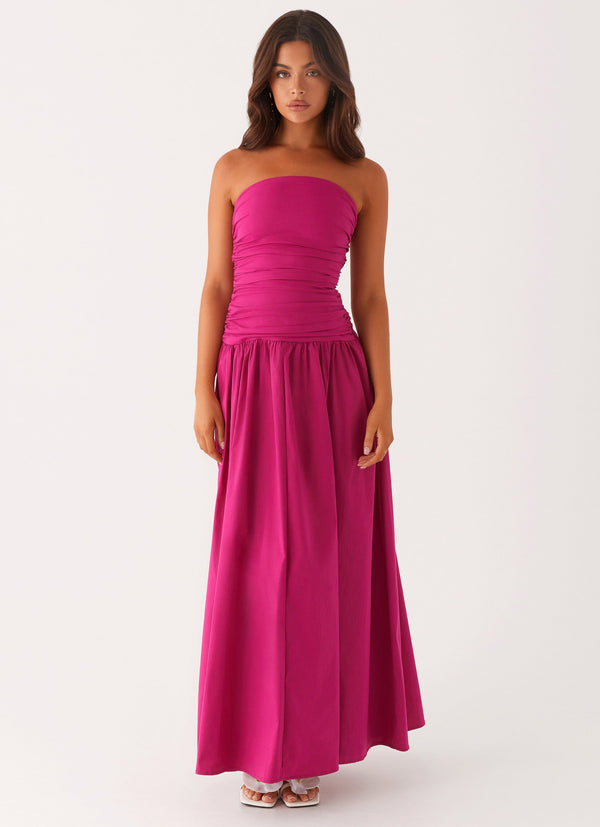 peppermayo Peppermayo Exclusive - Carmel Maxi Dress - Fuchsia