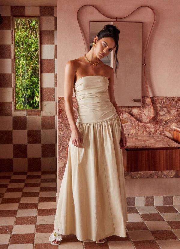 peppermayo Peppermayo Exclusive - Carmel Maxi Dress - Ivory