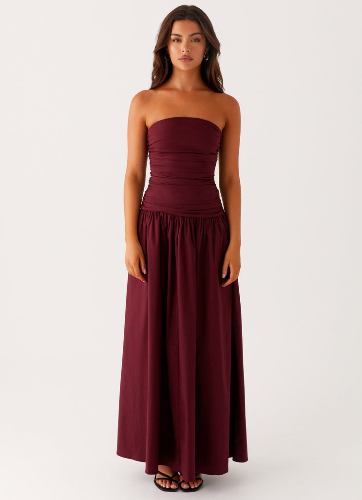 Peppermayo Peppermayo Exclusive - Carmel Maxi Dress - Mulberry