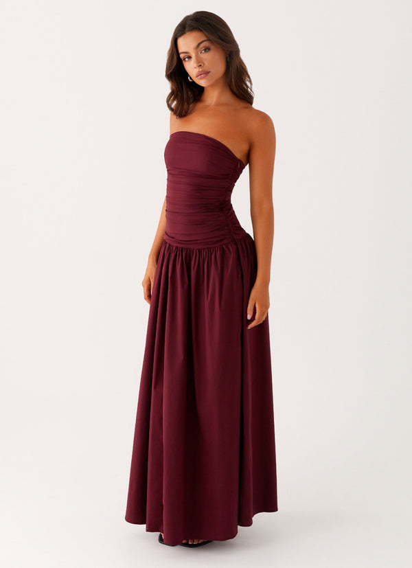 peppermayo Peppermayo Exclusive - Carmel Maxi Dress - Mulberry