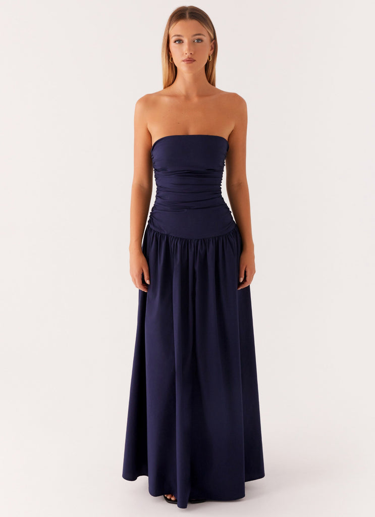Peppermayo Peppermayo Exclusive - Carmel Maxi Dress - Navy
