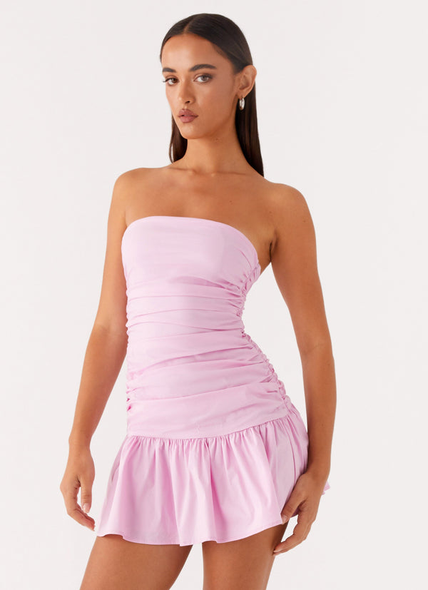 peppermayo Peppermayo Exclusive - Carmel Mini Dress - Pink