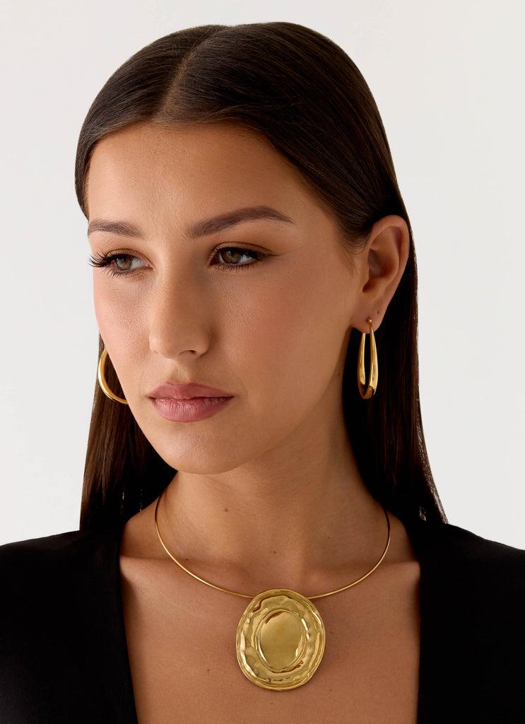 Peppermayo Peppermayo Exclusive - Carry On Necklace - Gold