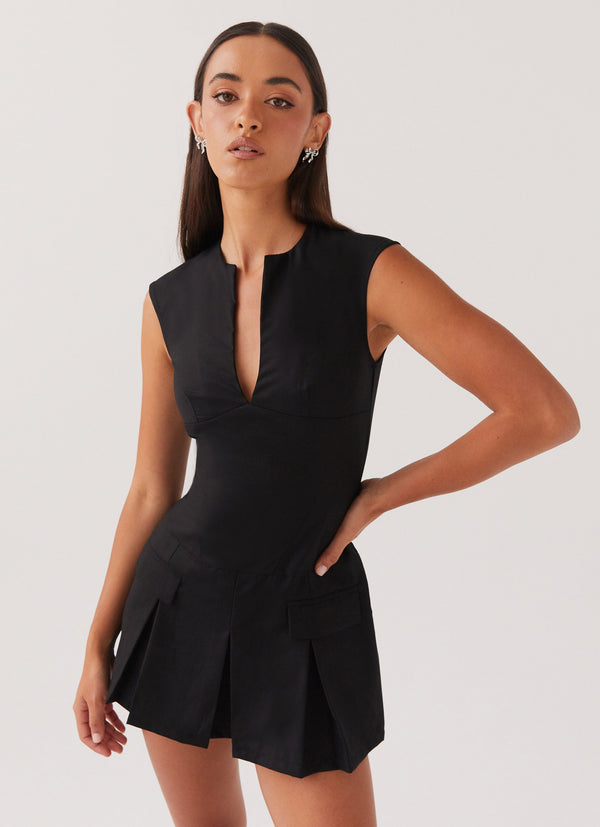 peppermayo Peppermayo Exclusive - Cassia Mini Dress - Black