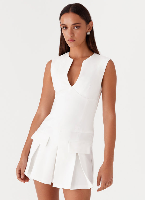 peppermayo Peppermayo Exclusive - Cassia Mini Dress - White