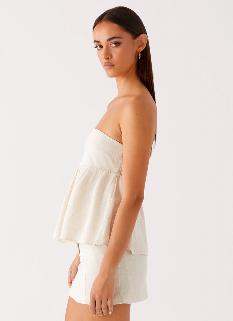 Peppermayo Peppermayo Exclusive - Cassie Tube Top - Oat
