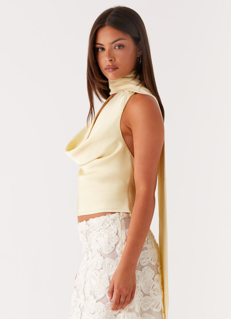 Peppermayo Peppermayo Exclusive - Catching Feelings Top - Yellow