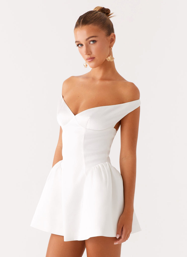 Peppermayo Peppermayo Exclusive - Cavella Mini Dress - White