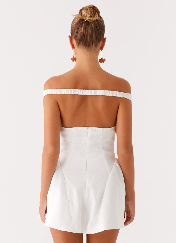 Peppermayo Peppermayo Exclusive - Cavella Mini Dress - White