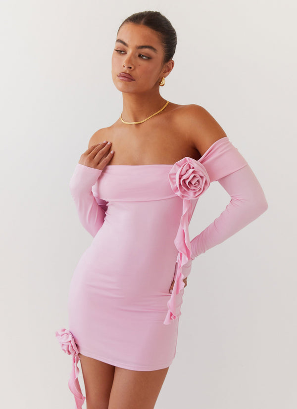 peppermayo Peppermayo Exclusive - Cecilia Rose Mini Dress - Candy