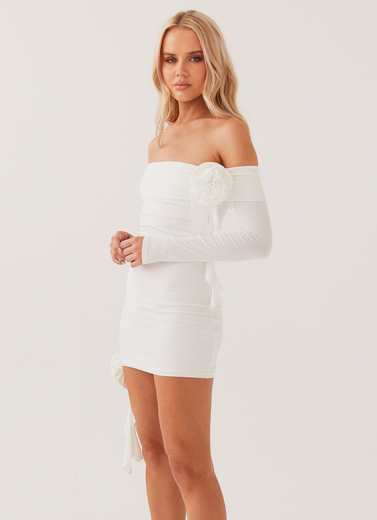 Peppermayo Peppermayo Exclusive - Cecilia Rose Mini Dress - White