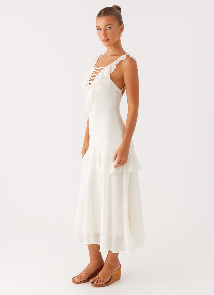 Peppermayo Peppermayo Exclusive - Celie Midi Dress - Ivory
