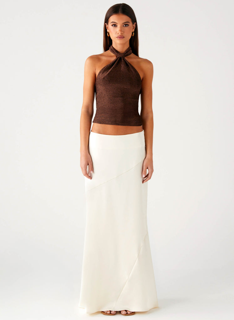 Peppermayo Peppermayo Exclusive - Chandra Maxi Skirt - Ivory