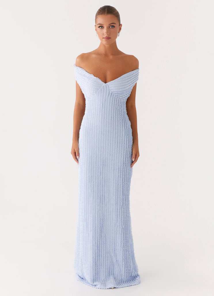 Peppermayo Peppermayo Exclusive - Chantelle Maxi Dress - Blue