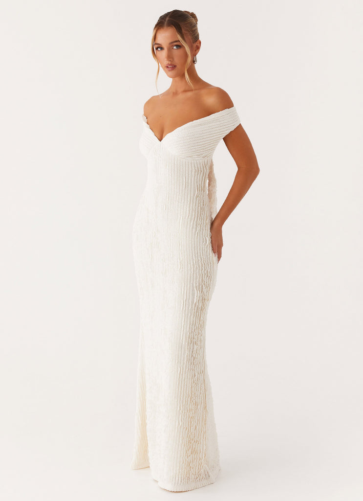 Peppermayo Peppermayo Exclusive - Chantelle Maxi Dress - Ivory