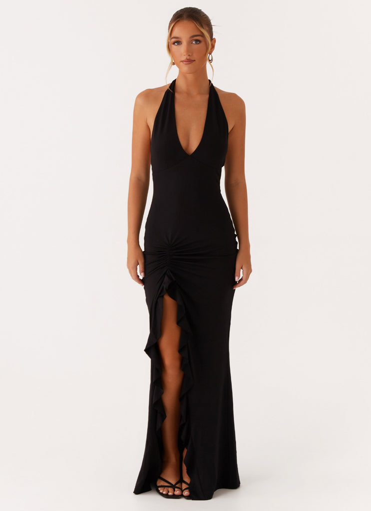 Peppermayo Peppermayo Exclusive - Charmed By You Maxi Dress - Black