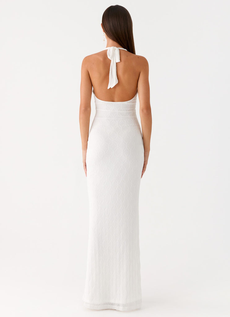 Peppermayo Peppermayo Exclusive - Charmed By You Maxi Dress - White