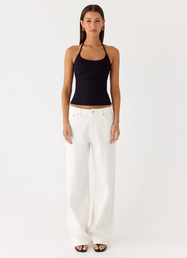 Peppermayo Peppermayo Exclusive - Chauncey Halter Top - Black