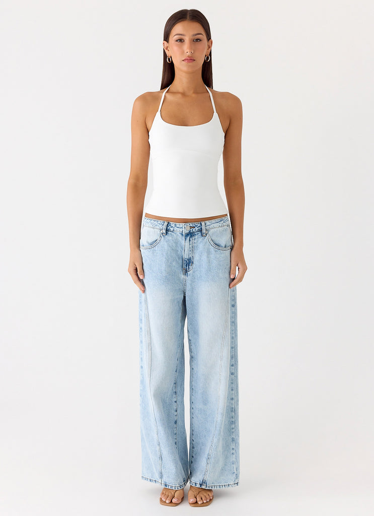 Peppermayo Peppermayo Exclusive - Chauncey Halter Top - White