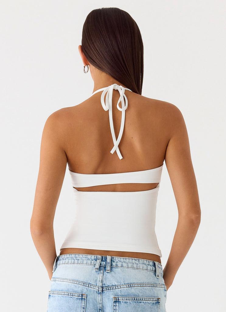 Peppermayo Peppermayo Exclusive - Chauncey Halter Top - White