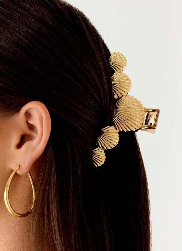 Peppermayo Peppermayo Exclusive - Chill Tides Claw Clip - Gold