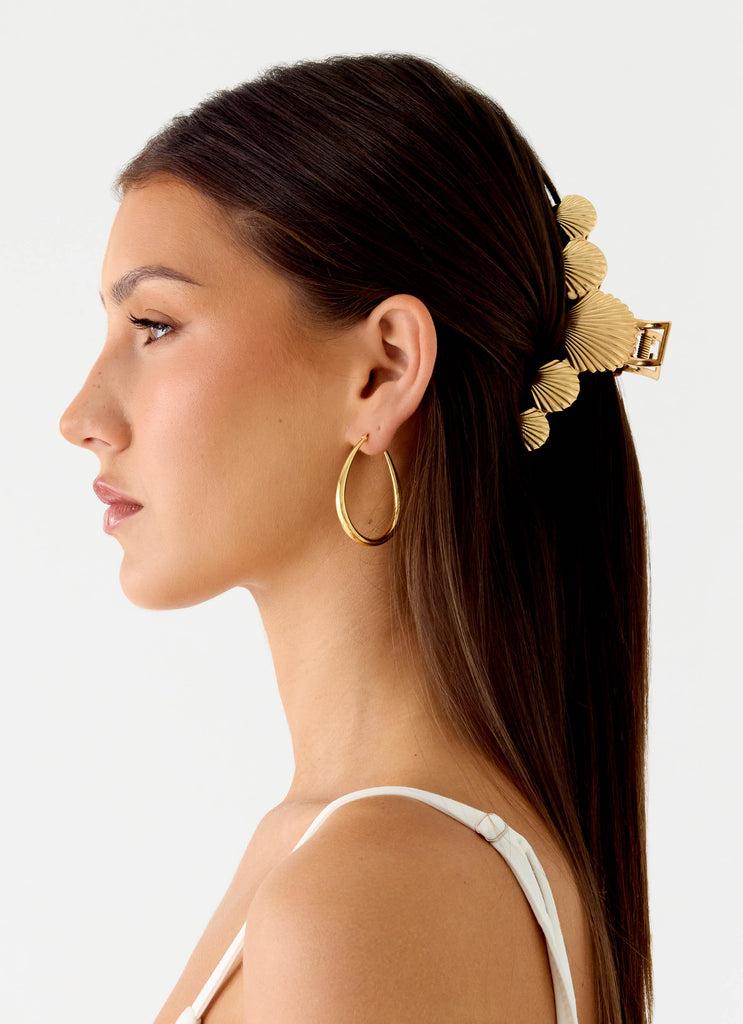 Peppermayo Peppermayo Exclusive - Chill Tides Claw Clip - Gold