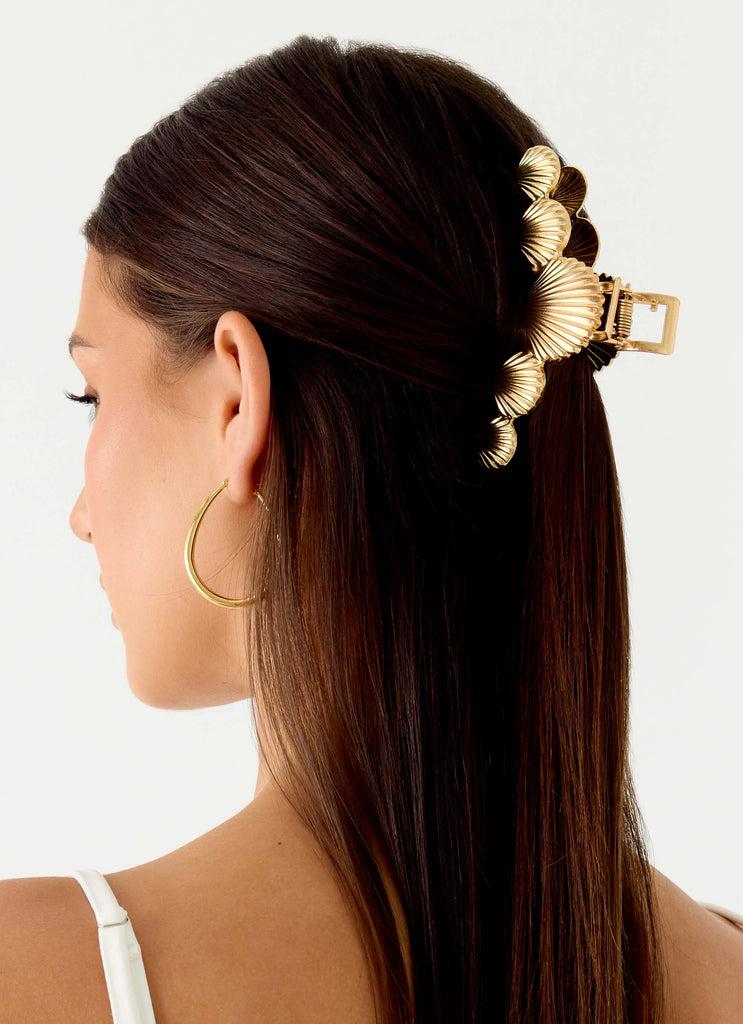 Peppermayo Peppermayo Exclusive - Chill Tides Claw Clip - Gold
