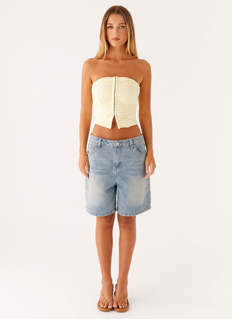 Peppermayo Peppermayo Exclusive - Christy Tube Top - Ivory