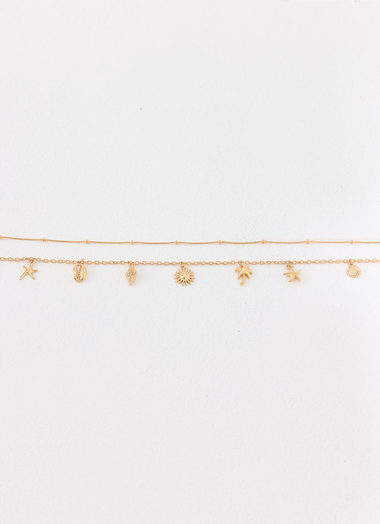 Peppermayo Peppermayo Exclusive - Ciao Charm Belly Chain - Gold