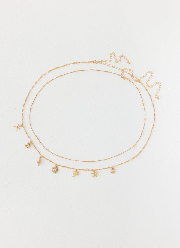 peppermayo Peppermayo Exclusive - Ciao Charm Belly Chain - Gold