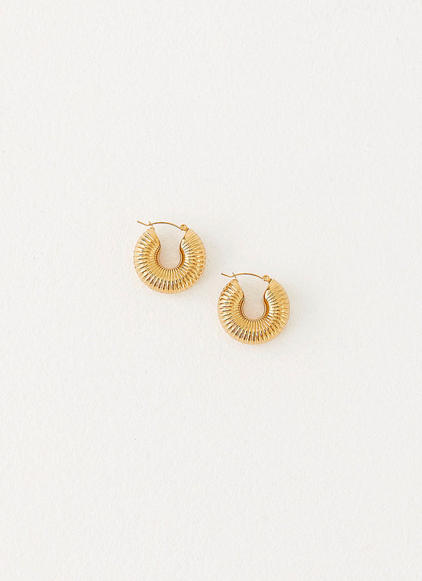 peppermayo Peppermayo Exclusive - City Girl Earrings - Gold
