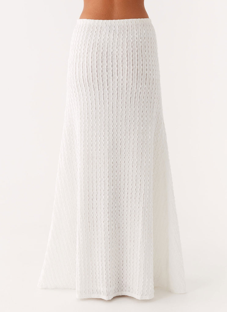 Peppermayo Peppermayo Exclusive - Clovelly Maxi Skirt - White