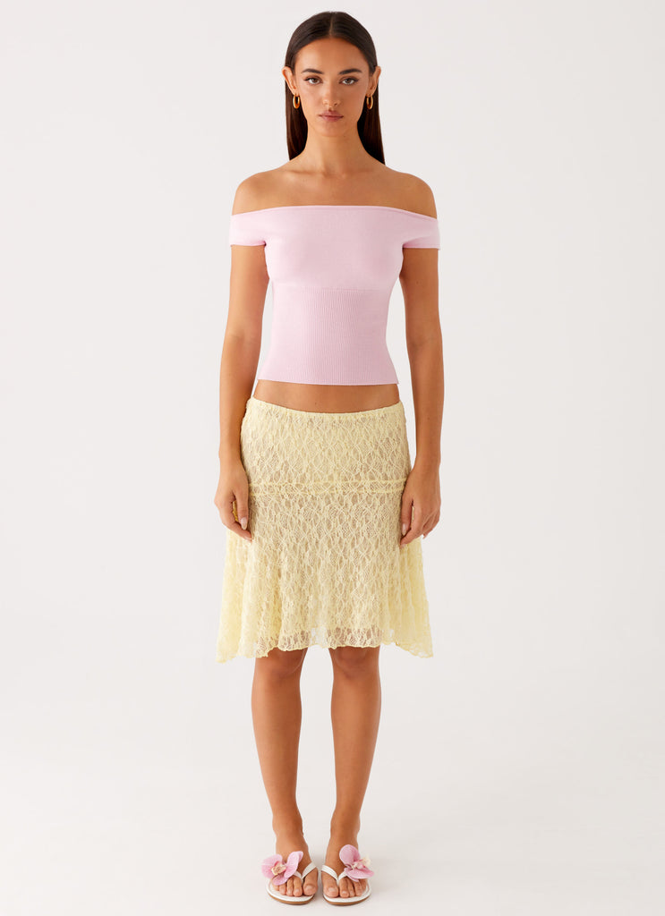 Peppermayo Peppermayo Exclusive - Coleman Knit Top - Pink