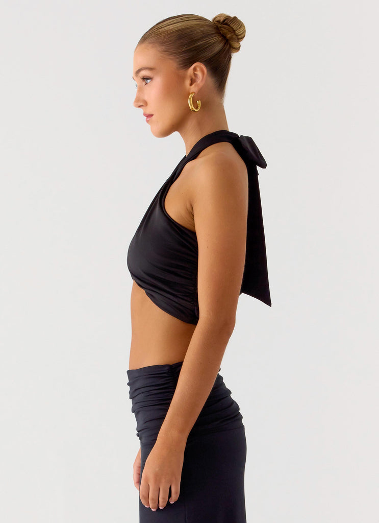 Peppermayo Peppermayo Exclusive - Coletta Wrap Top - Black