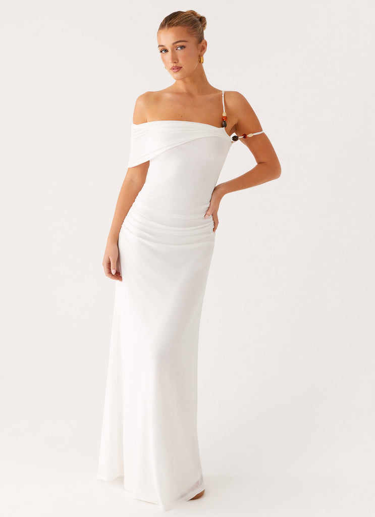 Peppermayo Peppermayo Exclusive - Conquer Maxi Dress - Off White