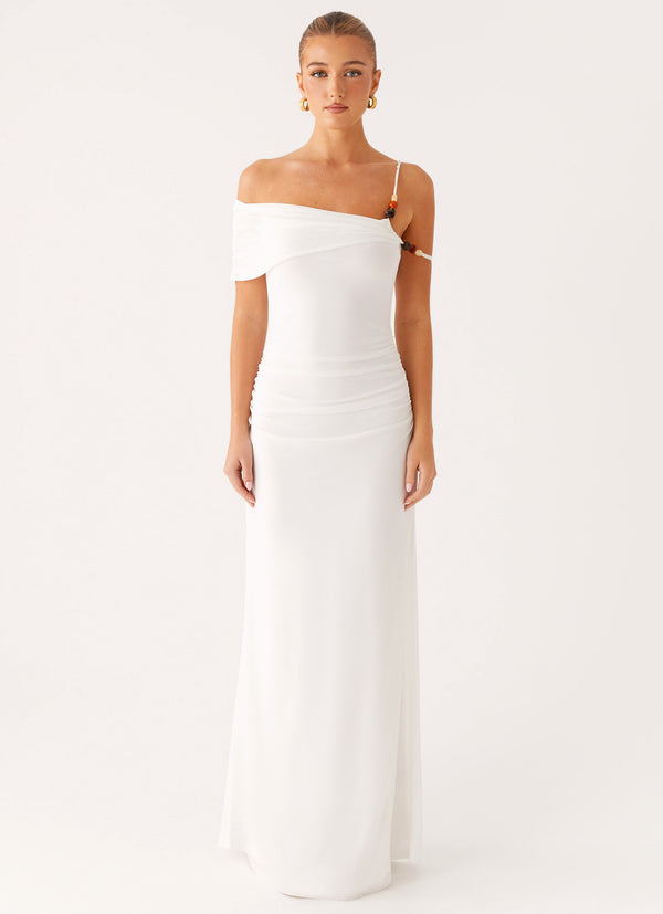 peppermayo Peppermayo Exclusive - Conquer Maxi Dress - Off White