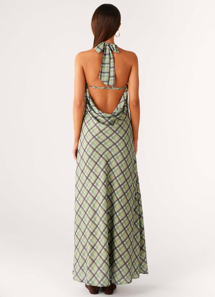 Peppermayo Peppermayo Exclusive - Coralie Maxi Dress - Cedar Check