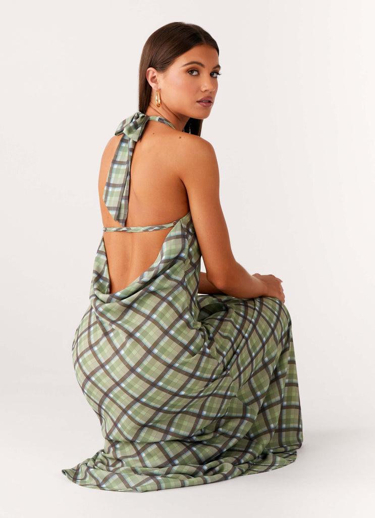 Peppermayo Peppermayo Exclusive - Coralie Maxi Dress - Cedar Check