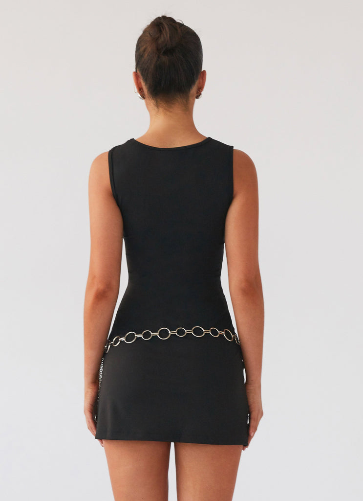Peppermayo Peppermayo Exclusive - Cosmic Chic Mini Dress - Black