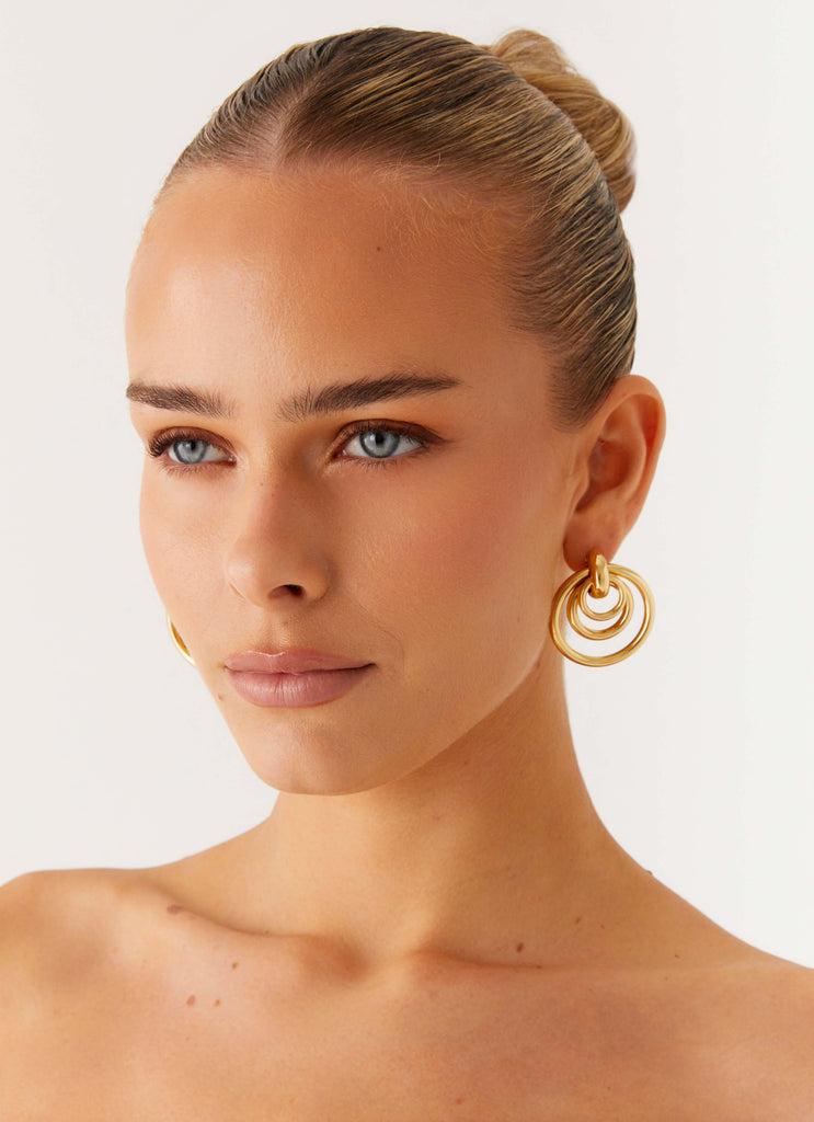 Peppermayo Peppermayo Exclusive - Cosmic Earrings - Gold