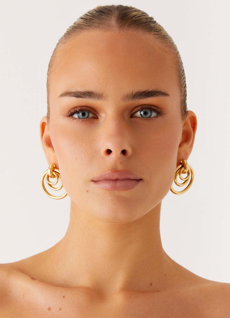 Peppermayo Peppermayo Exclusive - Cosmic Earrings - Gold