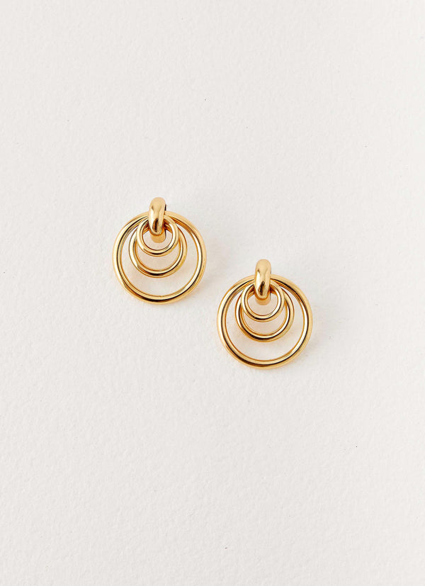 peppermayo Peppermayo Exclusive - Cosmic Earrings - Gold