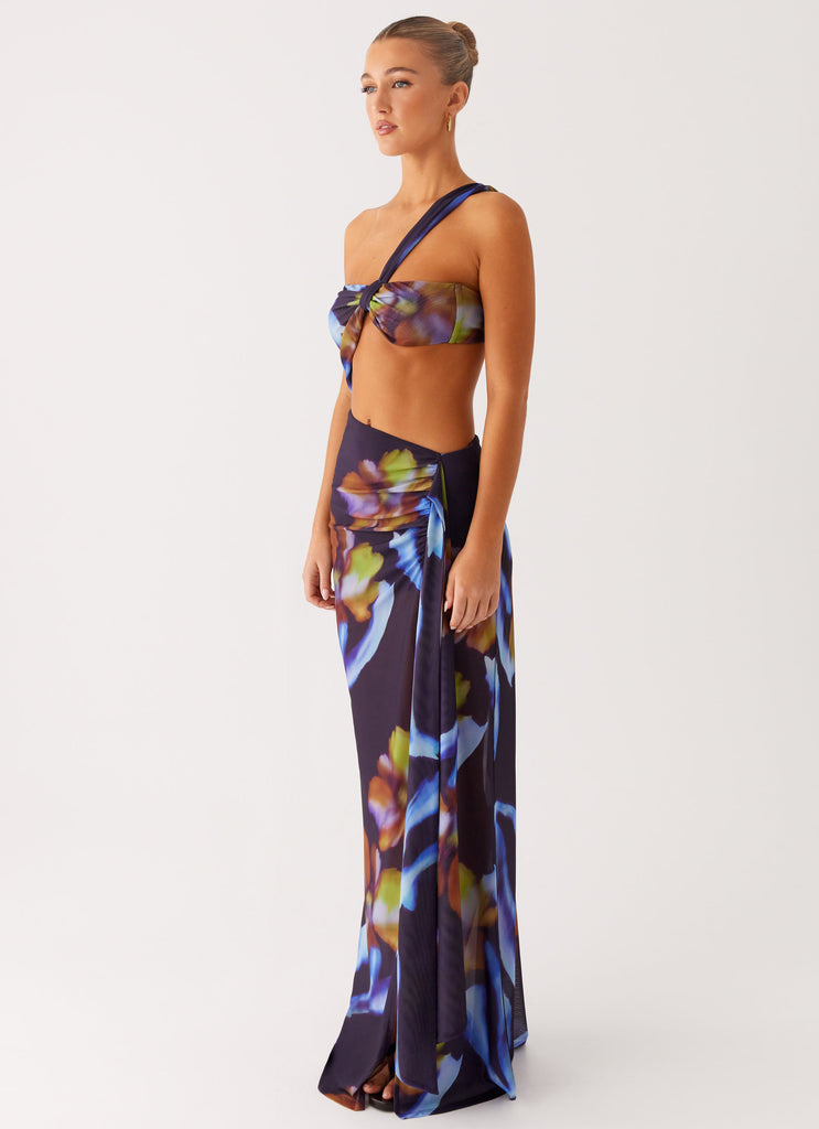 Peppermayo Peppermayo Exclusive - Costa Rica Maxi Dress - Dark Floral
