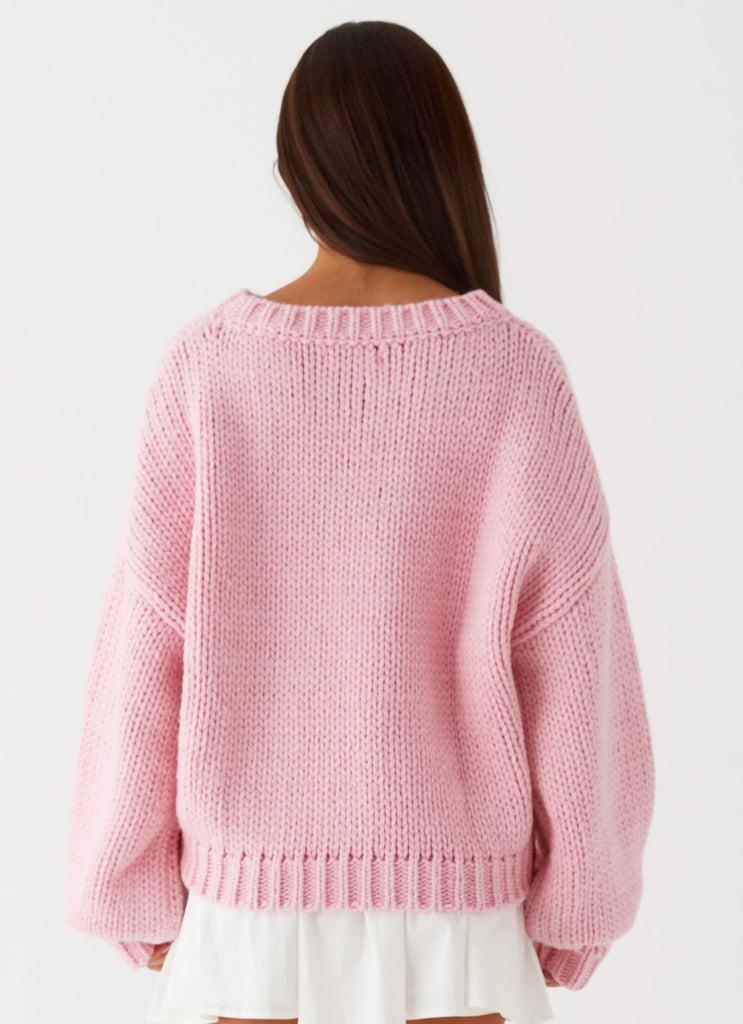 Peppermayo Peppermayo Exclusive - Costella Knit Sweater - Pink