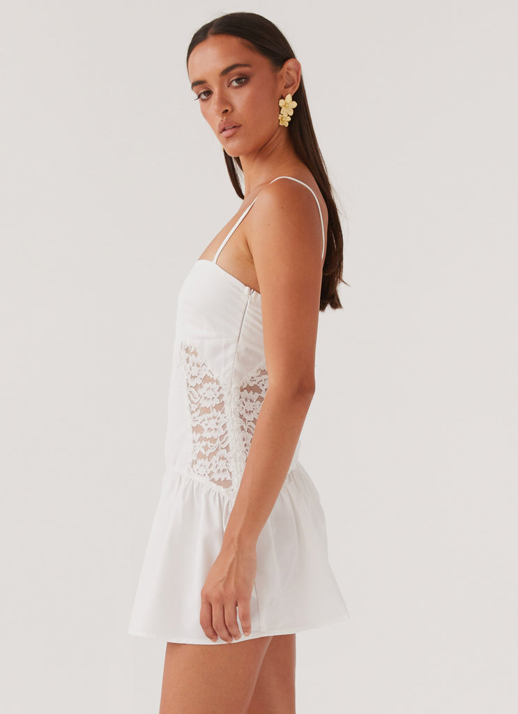 Peppermayo Peppermayo Exclusive - Cotton Cloud Mini Dress - White