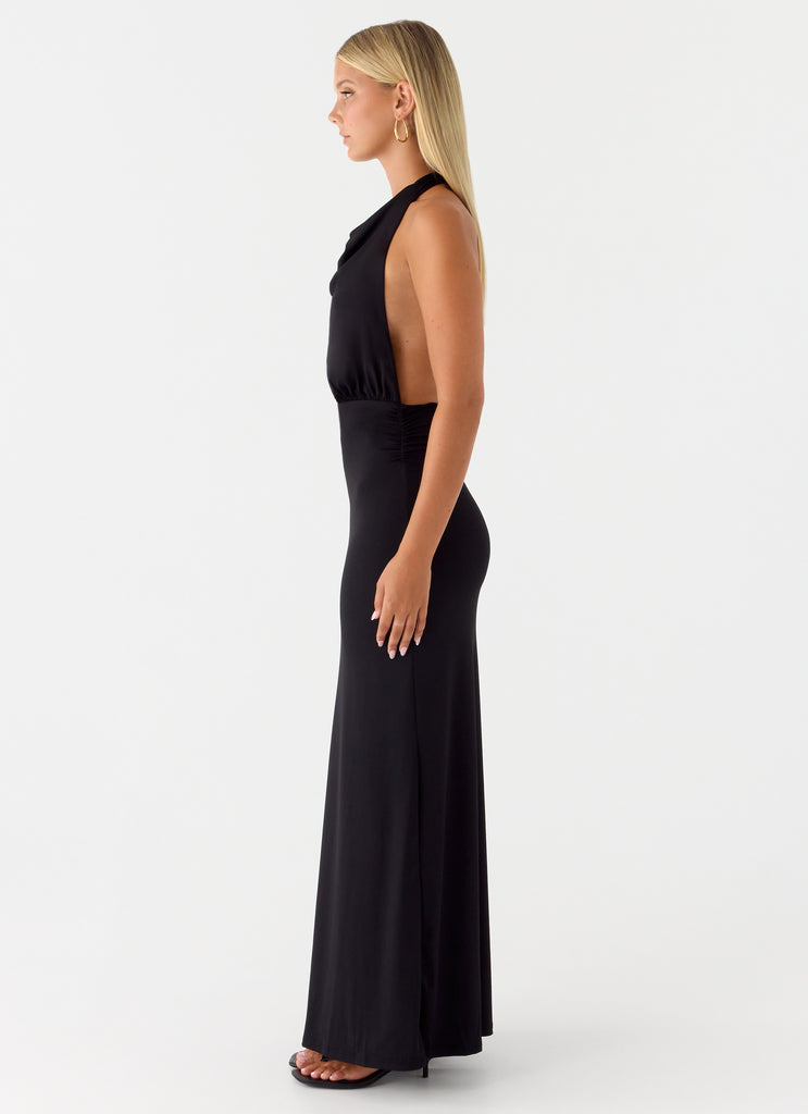 Peppermayo Peppermayo Exclusive - Crazy Over Me Maxi Dress - Black