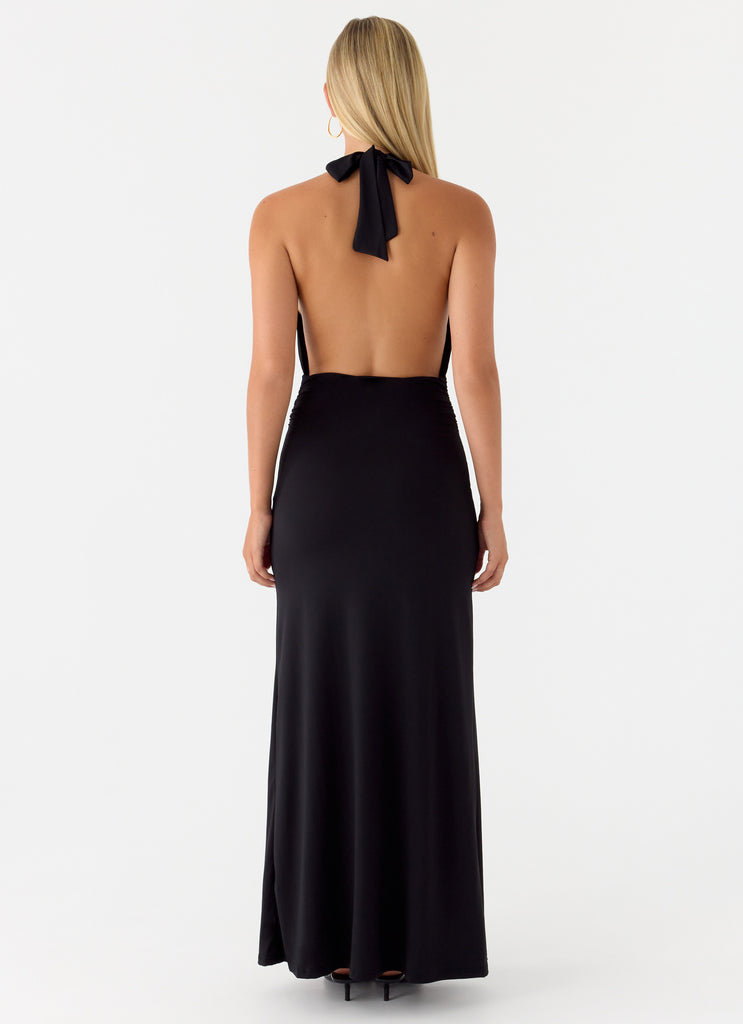 Peppermayo Peppermayo Exclusive - Crazy Over Me Maxi Dress - Black