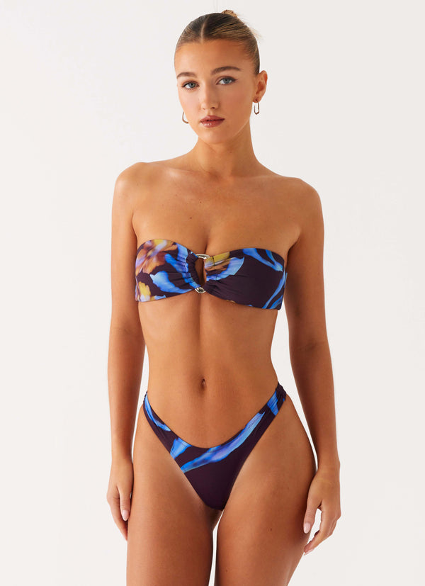 peppermayo Peppermayo Exclusive - Cuba Bikini Bottoms - Dark Floral